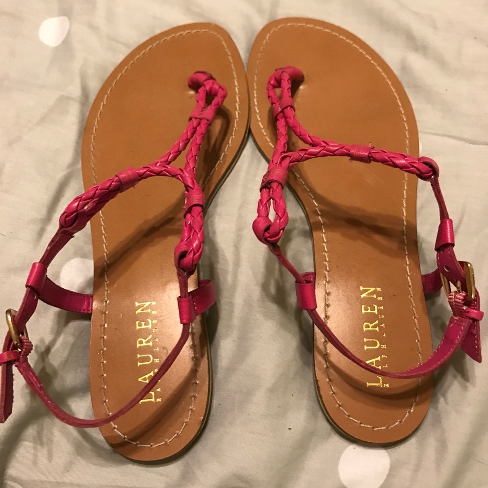Ralph Lauren sandals never been worn